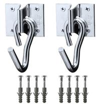 Gancho Armador Para Rede De Dormir C/ Kit (parafuso+bucha)