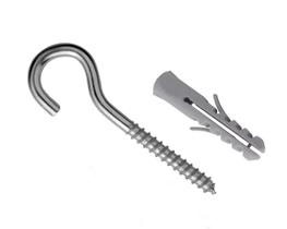 Gancho C/Bucha S.Raphael 12equot 100Pcs