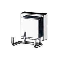 Gancho Cabide Duplo Inox com Ventosa Future 7009