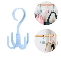 Gancho Cabide Organizador Giratório 360 Cabide Multiuso Para Armário Closet