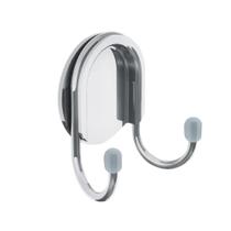 Gancho Cabide Parede Duplo Autoadesivo Toalha/objeto Cromado