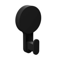 Gancho Cabide Parede Toalha Com Adesivo Sem Furo Preto Astra Gancho Cabide Parede Toalha Com Adesivo Sem Furo Preto Astra