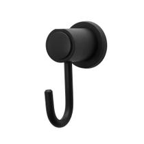 Gancho Cabide Suporte Parede Banheiro Toalha Preto Luxo