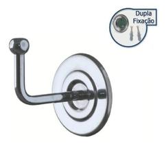 Gancho Cabideiro Porta Toalha Metal Cromado Banheiro Parede Gancho Cabideiro Porta Toalha Metal Cromado Banheiro Parede