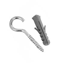 Gancho com Bucha 6'' em Aço Baixo Carbono - Medidas 4,2mm x 53mm