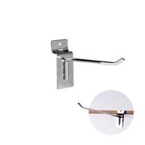 Gancho Cromado 10 Cm Para Painel Canaletado