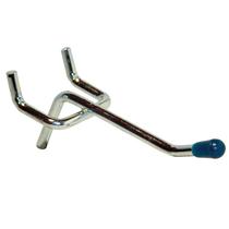 Gancho de armazenamento Crawford 18320 Double Peg, 1/8 pol., pacote com 4