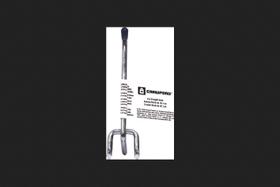Gancho de armazenamento Crawford 4" Double Straight Peg Hook Zinc