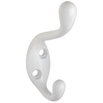 Gancho de armazenamento National Hardware N266-049 V166 Heavy Duty White Gancho de armazenamento National Hardware N266-049 V166 Heavy Duty White