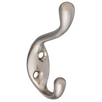 Gancho de armazenamento National Hardware N331-009 Satin Nickel Heavy Duty