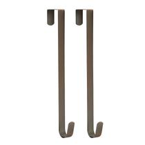 Gancho de coroa de flores Sattiyrch Steel Over The Door, gancho único x2 Gancho de coroa de flores Sattiyrch Steel Over The Door, gancho único x2