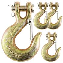 Gancho de corrente High-PQ 1/4" G70 Clevis Grab com trava de segurança 5700 kg