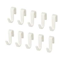 Gancho de cozinha Happy Coaster Hook com ganchos S 10 peças brancas