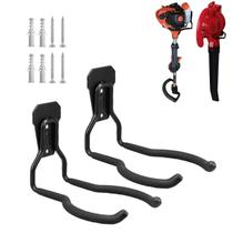 Gancho de ferramentas elétricas Juformin Garden Garage Wall Hook 2 unidades Gancho de ferramentas elétricas Juformin Garden Garage Wall Hook 2 unidades