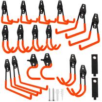 Gancho de garagem ZexHok Heavy Duty Wall Storage, pacote com 18 Gancho de garagem ZexHok Heavy Duty Wall Storage, pacote com 18