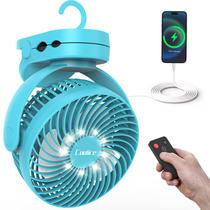 Gancho de luz LED remoto para ventilador de acampamento Coolice 12000mAh Gancho de luz LED remoto para ventilador de acampamento Coolice 12000mAh
