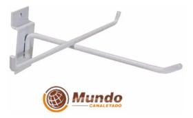 Gancho De Óculos Branco P/ Painel Canaletado 25pçs