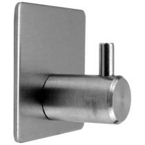 Gancho de Parede Adesivo Aço Inox Multiuso Para Cozinha, Banheiro, Quarto, Área de Serviço e Para Toda Casa