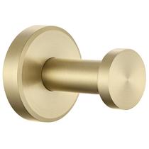 Gancho de Parede APLusee Dourado Escovado em Aço Inoxidável 304 Gancho de Parede APLusee Dourado Escovado em Aço Inoxidável 304