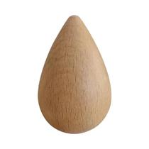 Gancho De Parede De Madeira Natural Para Casacos, Chaves, Chapéus, Cachecóis E Bolsas - Suporte