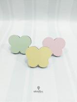 Gancho de Parede Flor Cabideiro de Parede - Kit com 3 Penduradores Decorativos Gancho de Parede Flor Cabideiro de Parede - Kit com 3 Penduradores Decorativos