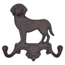 Gancho de parede RIXIGOOD Cast Iron Dog para pendurar em marrom rústico Gancho de parede RIXIGOOD Cast Iron Dog para pendurar em marrom rústico