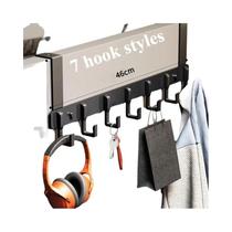 Gancho De Parede Sem Furo Para Pendurar Casacos, Organizador De Armazenamento Para Porta, Quarto E