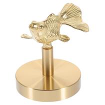 Gancho de parede STOBAZA Brass Hook Hanging Coat Hook Golden