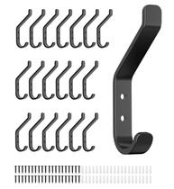 Gancho de parede susswiff, pacote com 20 para pendurar casaco de 9 kg de aço inoxidável