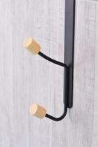 Gancho de Porta Hold Up Inox MD 19x2Cm Gancho de Porta Hold Up Inox MD 19x2Cm