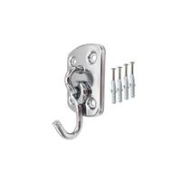 Gancho de Rede de Descanso Em Aço Cromado União Mundial