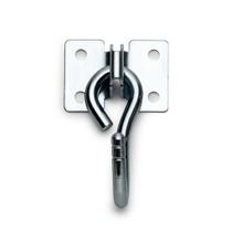 Gancho De Rede Sobrepor Ferro Galvanizado Cromado Isero