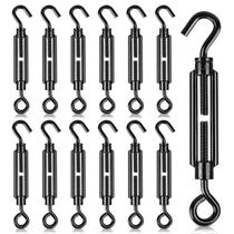 Gancho de tensor Premium Preto Decorativo 12PCS M5