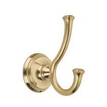 Gancho de toalha duplo TUNNY em ouro champanhe, 12 cm Gancho de toalha duplo TUNNY em ouro champanhe, 12 cm
