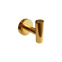 Gancho de Toalha Redondo Inox Dourado Brilho Gancho de Toalha Redondo Inox Dourado Brilho