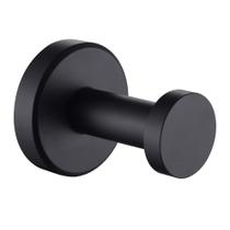 Gancho de toalha Robe APluSee em aço inoxidável preto fosco Gancho de toalha Robe APluSee em aço inoxidável preto fosco