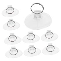 Gancho de ventosa STOBAZA Rubber 10 unidades de PVC transparente Gancho de ventosa STOBAZA Rubber 10 unidades de PVC transparente