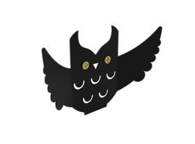 Gancho Decorativo Coruja Aço Preto 8X13 Cm Gancho Decorativo Coruja Aço Preto 8X13 Cm