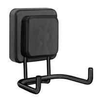 Gancho Duplo com Ventosa Suporte Porta Tolha Banheiro Cozinha Lavabo