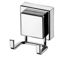 Gancho Duplo Suporte Multiuso Com Ventosa Cromado Banheiro Gancho Duplo Suporte Multiuso Com Ventosa Cromado Banheiro