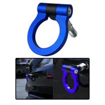 Gancho Engate Reboque Esportivo Tow Hook Universal Azul Car