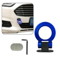 Gancho Engate Reboque Esportivo Tow Hook Universal Azul JDM