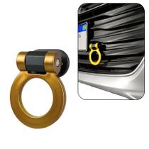 Gancho Engate Reboque Tow Hook Carro Camionete Amarelo JDM