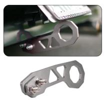 Gancho Engate Reboque Tow Hook tuning Universal Cinza Carro