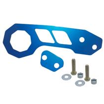 Gancho Engate Traseiro Tow Hook Alumínio Universal Azul