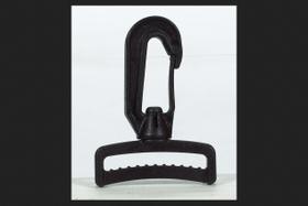 Gancho giratório Bulk Strap Turf Black de 2 polegadas, 30 libras, pacote com 50