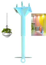 Gancho Giratório De Balanço Ajuste De 23 a 35 Cm Específico Para Teto De Gesso ou Lambril Belo Acabamento