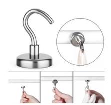 Gancho Imã Giratório 8mm Suporta 8 Kg 1 Pç Gancho Imã Giratório 8mm Suporta 8 Kg 1 Pç