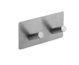 Gancho Inox Adesivo Duplo Toalheiro Cabide Gancho Luxo Mimo Style Gancho Inox Adesivo Duplo Toalheiro Cabide Gancho Luxo Mimo Style