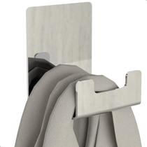 Gancho Inox Cabide De Parede Adesivo 3m Autocolante ELG Gancho Inox Cabide De Parede Adesivo 3m Autocolante ELG